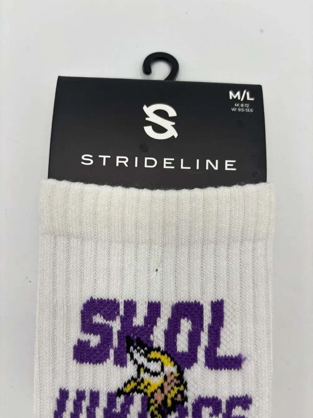Strideline Minnesota Vikings Skol Vikings Premium Crew Socks